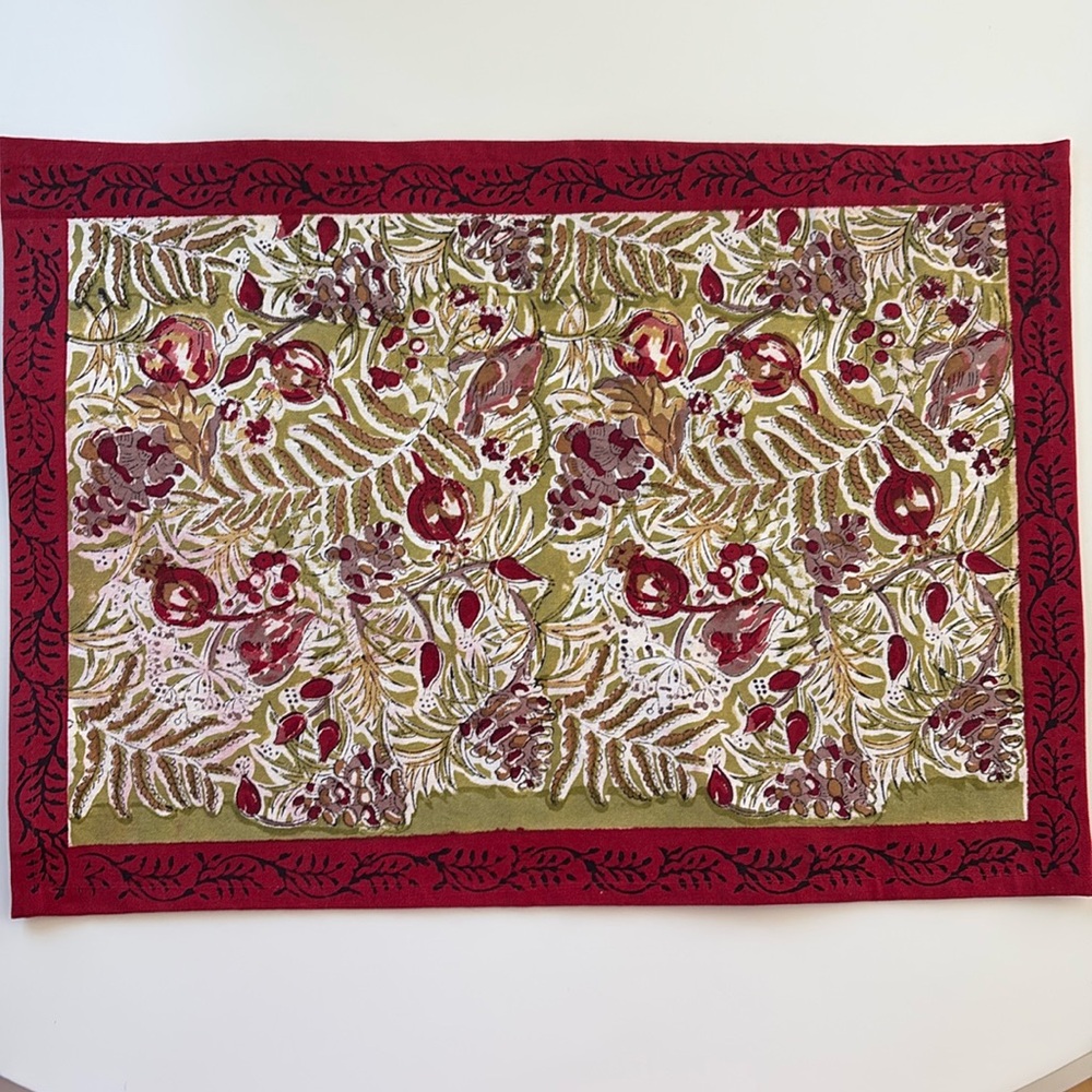 10 New Winter Garden place mats